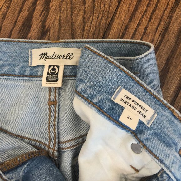 Madewell Perfect Vintage Jeans - like new! - Picture 3 of 5
